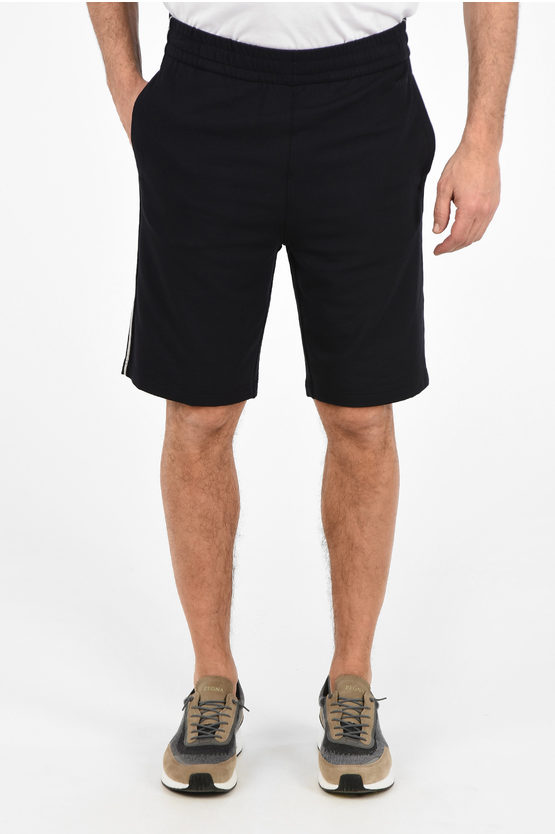 メンズウェア renoma PARIS SWEAT EASY SHORT PANTS Ermenegildo Zegna ZEGNA Z Side Bands Sweat Shorts men