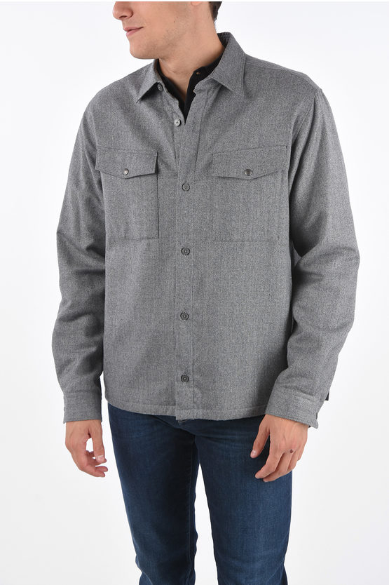 Ermenegildo Zegna ZEGNA Z TECHMERINO Wool Overshirt men - Glamood