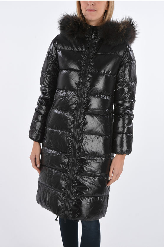 人気海外ブランドアイテム｜ファッション通販 down ALIA closure zip Duvetica jacket Outlet Glamood - women ジャケット・アウター