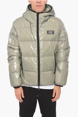 Greg Lauren Patchwork MULTI STITCHWORK Down Jacket with Faux