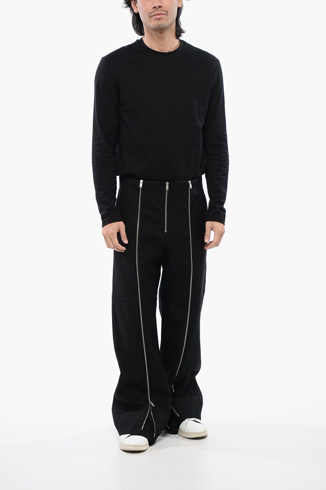 Jil Sander Zipped High-Waisted Pants men - Glamood Outlet