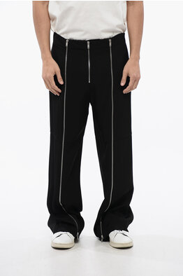 パンツ BELT WOOL PANTS Jil Sander Double-pleated Wool Pants with Belt men - Glamood
