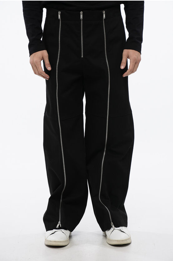 Zipped High-Waisted… - image