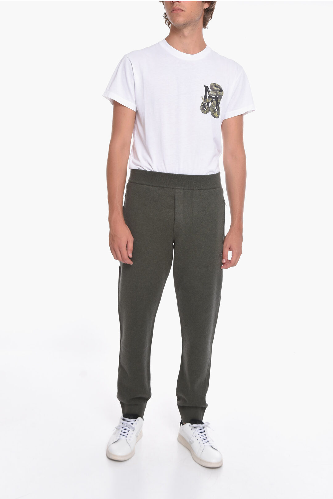 Dior Zipped Pocket Cashmere Blend Sweatpants men - Glamood