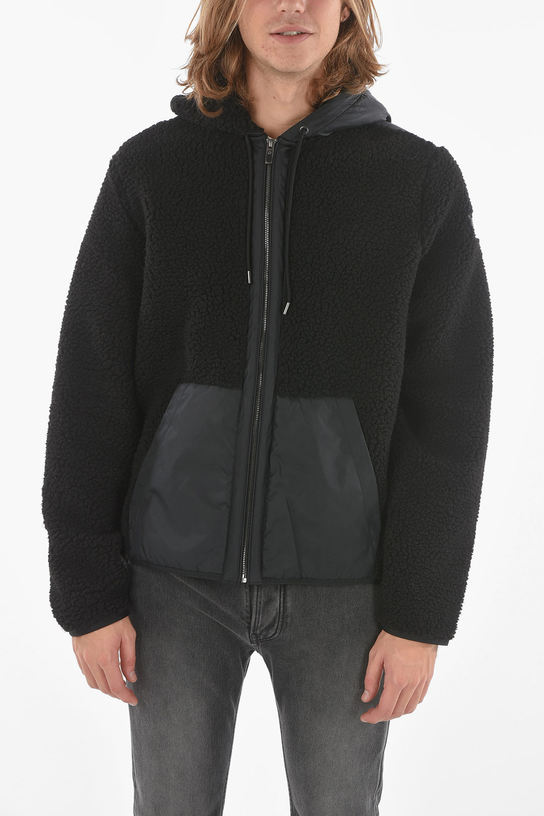 Michael kors clearance sherpa hoodie