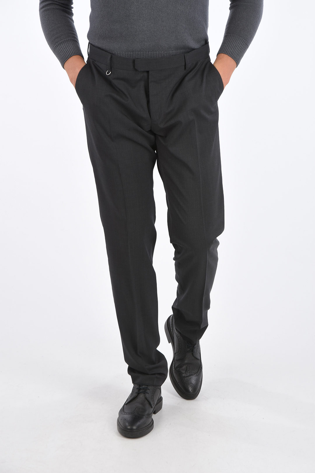 PETER ENGLAND Slim Fit Men Blue Trousers - Buy PETER ENGLAND Slim Fit Men  Blue Trousers Online at Best Prices in India | Flipkart.com