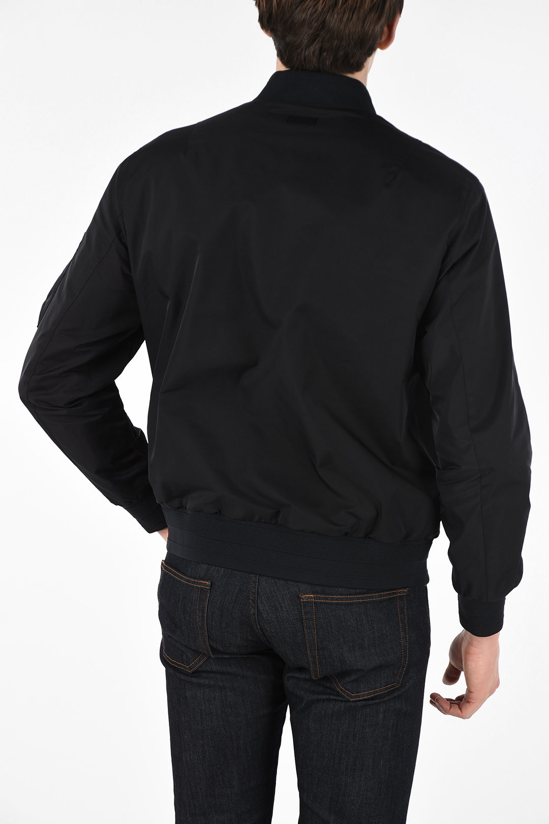 Ermenegildo Zegna ZZEGNA Bomber Jacket with Zip Closure Pocket men