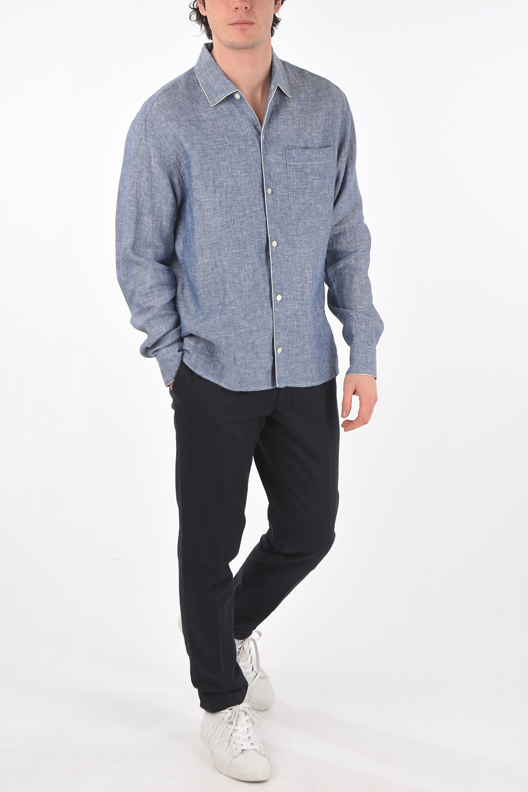 Ermenegildo Zegna ZZEGNA linen shirt 