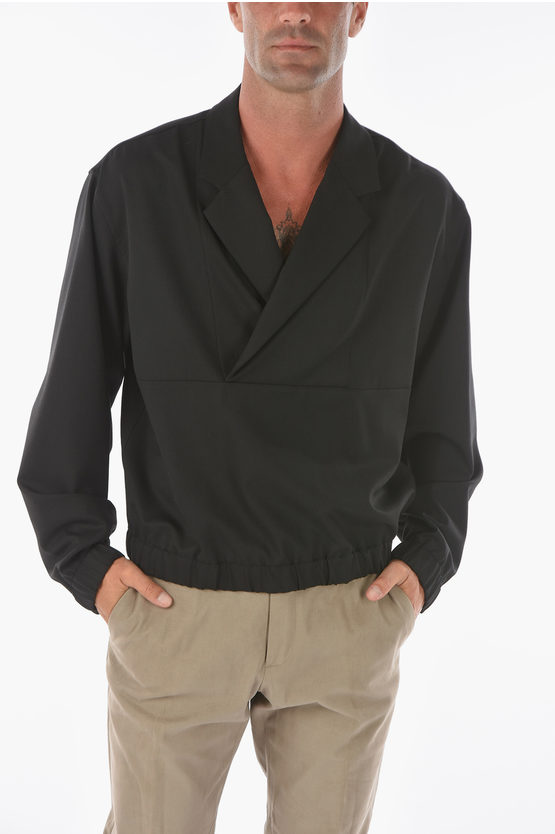 Ermenegildo Zegna ZZEGNA RECYCLED Deep Neckline Shirt with