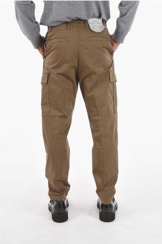 Ermenegildo Zegna ZZEGNA single pleat cargo pants men - Glamood Outlet