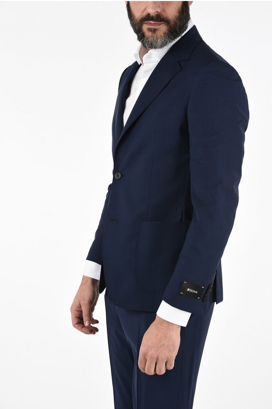Ermenegildo Zegna ZZEGNA TECHMERINO Wool 2 Button Suit men