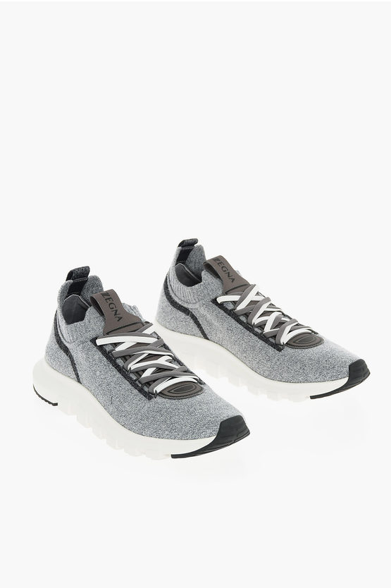 Ermenegildo Zegna ZZEGNA techmerino Wool slip on Sneakers