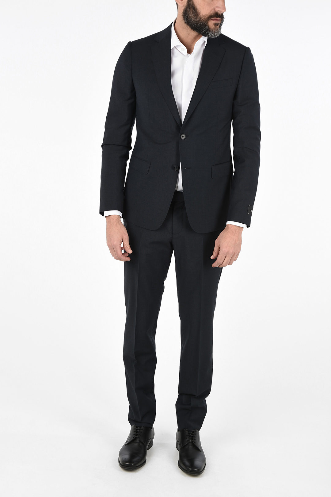 Ermenegildo Zegna ZZEGNA Two Button Suit with Double Back Slits men ...