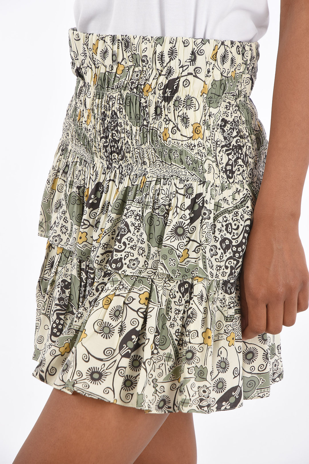 A*k様用　ISABEL MARANT ETOILE フローラルティアード Isabel Marant ÉTOILE Floral Printed JU CORDELIA Flounced